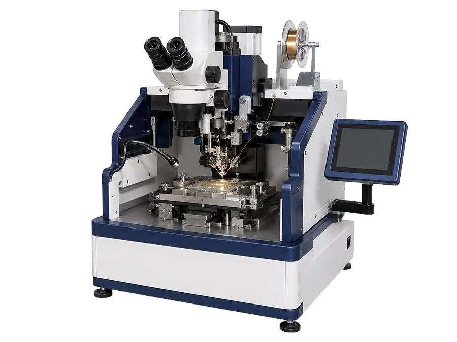 Semiconductor wire bonding machine for gold copper and aluminum wire interconnect