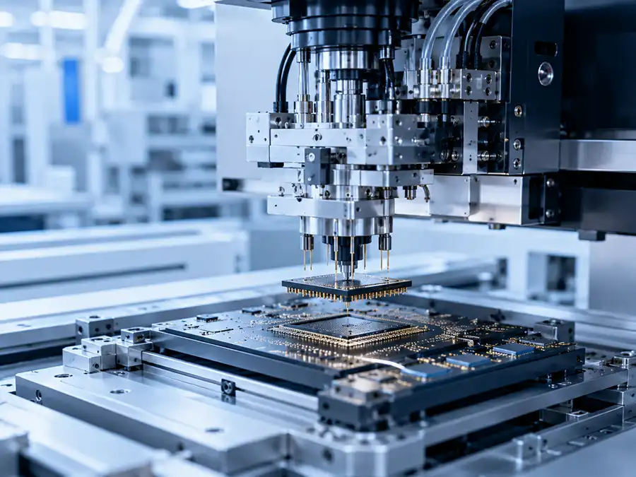 Advanced semiconductor packaging equipment for high precision multi die assembly