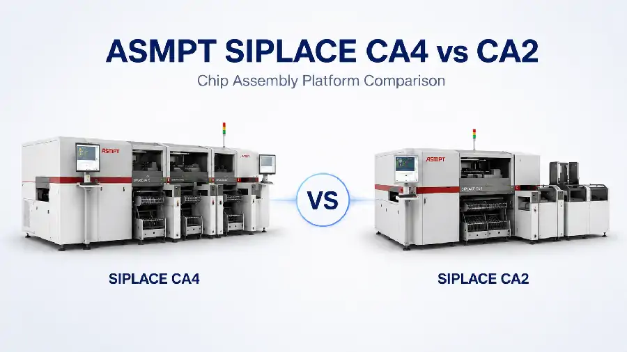 asmpt siplace ca4 vs ca2 platform comparison