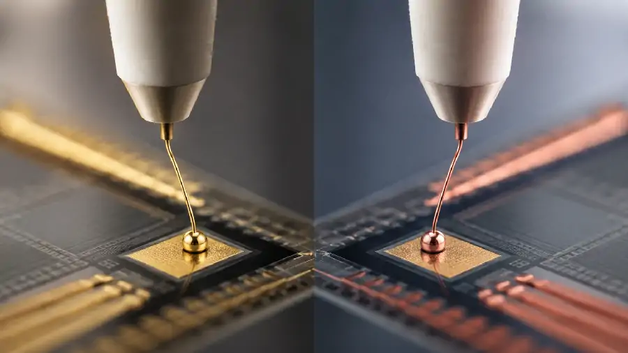 copper vs gold wire bonding conversion copper vs gold wire bonding conversion