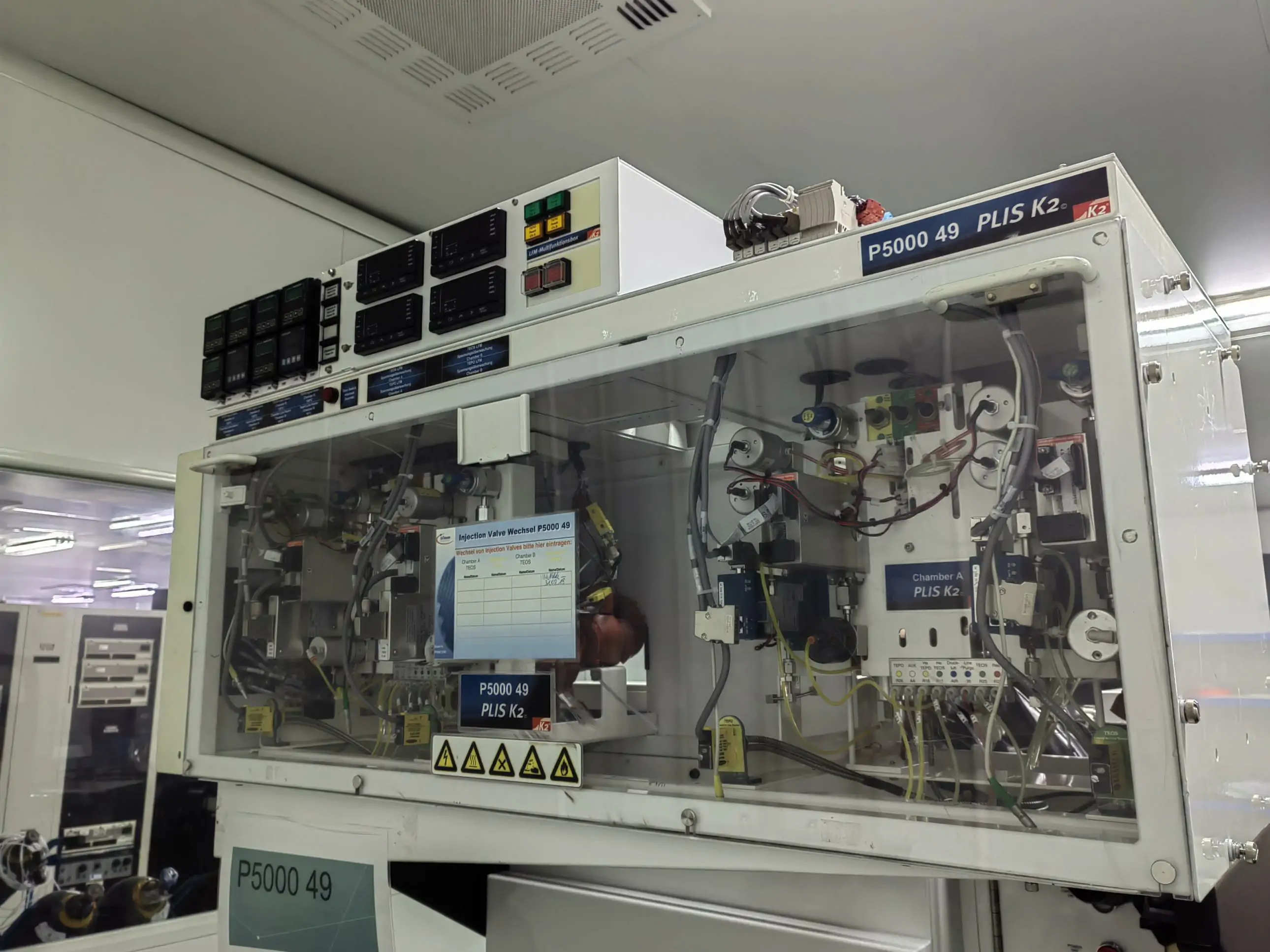 Applied Materials P5000 PECVD process chambers Applied Materials P5000 PECVD process chambers